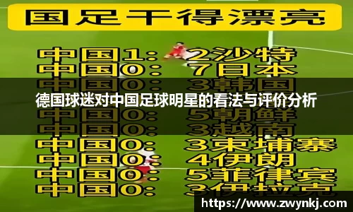 德国球迷对中国足球明星的看法与评价分析